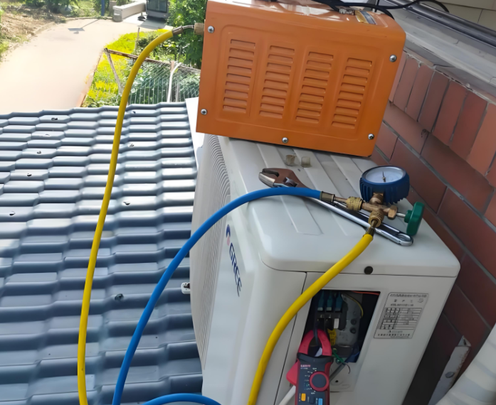 岳麓区空调加氟相关的具体的步骤是怎样的